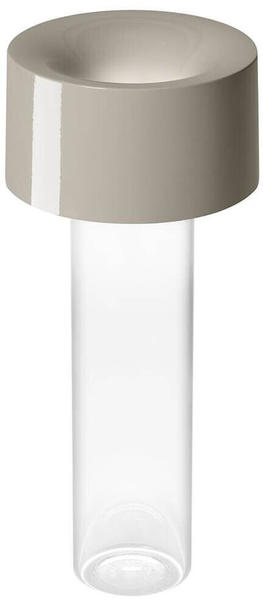 Foscarini Fleur LED Tavolo Akkuleuchte & Vase bianco (weiß)