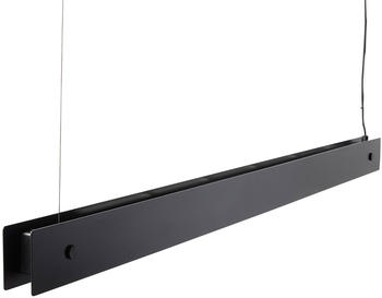 Frandsen Bridge Pendelleuchte schwarz matt BxHxT 150x9x5,2cm 200cm G13 schwarz