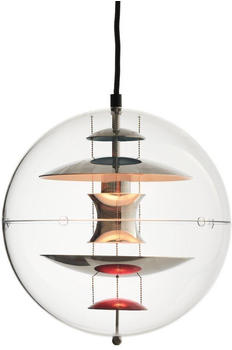 Verpan VP Globe Ø 40 cm Chrom rot/blau