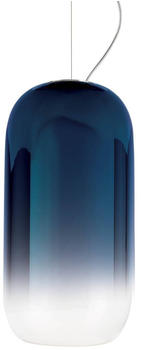 Artemide Gople Hängelampe 21x42 cm blau/schwarz