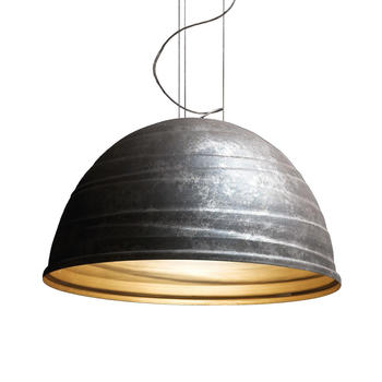 Martinelli Luce Babele Pendelleuchte Ø45cm micaceous golden HxØ26x45cm micaceous