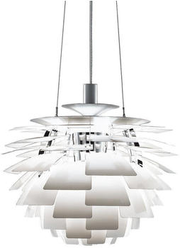 Louis Poulsen PH Artichoke Pendelleuchte &Oslash; 60 cm Wei&szlig; poliert