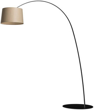 Foscarini Twiggy Wood LED Stehleuchte Grau