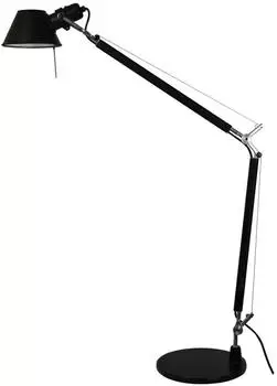 Artemide Tolomeo Tavolo Tischfu&szlig; &Oslash;23cm schwarz lackiert