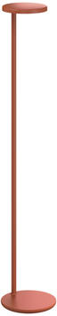 FLOS Oblique LED Stehleuchte 107,4cm x Ø 15,5cm rostrot
