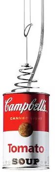 Ingo Maurer Canned Light Pendelleuchte aluminium H 15x&Oslash; 8,5cm 1xLED GU10 5,5W 36&deg; aluminium