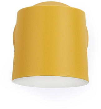 Normann Copenhagen Rise Wandleuchte Hardwired gelb LxBxH 19,5x10x11cm gelb