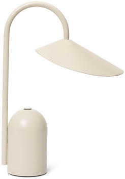 ferm LIVING Arum tragbare LED-Tischleuchte cashmere