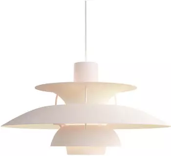 Louis Poulsen PH 5 Monochrome Pendelleuchte Pale blush (5741115042)