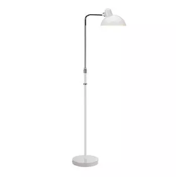 Fritz Hansen KAISER Idell Stehleuchte 6580-F verchromt weiß