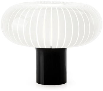 Kartell Tischleuchte Teresa schwarz/weiß Ø 50 cm PMMA