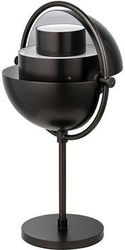 Gubi Multi-Lite Tragbare Lampe 30 cm - Schwarzmessing/Schwarzmessing