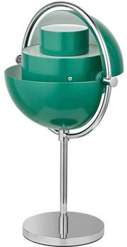 Gubi Multi-Lite Tragbare Lampe 30 cm - Chrom/Blaugrün
