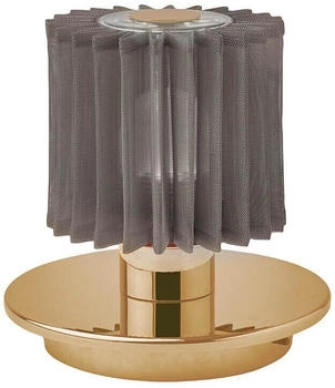 DCW éditions In the Sun Tischleuchte LED gold/Gewebe silber