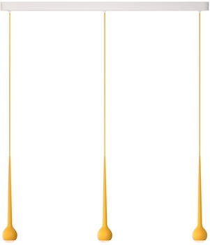 GRAU Falling Sun Trace Pendelleuchte LED 3-flammig orange - 200 cm