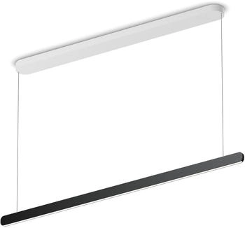 Occhio Mito Volo 140 Var Up Table Pendelleuchte LED black phantom/Baldachin weiß matt - Air