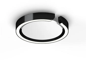 Occhio Mito Soffitto 20 Up Wide Deckenleuchte LED black phantom weiß matt