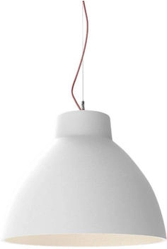 Wever & Ducré BISHOP 6.0 Pendelleuchte - Weiß mit rotem Kabel
