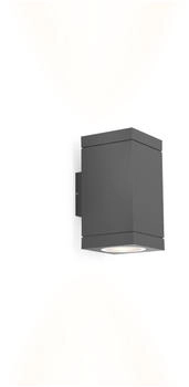 Wever & Ducré TUBE CARRÉ 2.0 PAR16 B Wandlampe - Dunkelgrau
