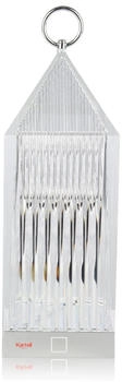 Kartell Lantern Tischleuchte transparent quaderförmig 1,2 W 9x31x9cm glasklar crystal (309)