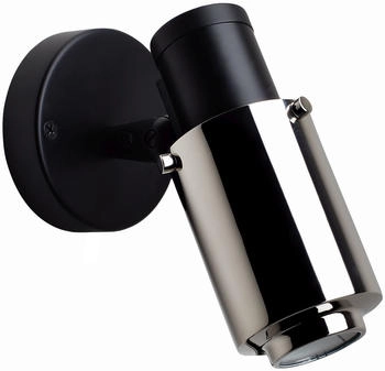 DCW éditions Biny Spot Strahler/Spot schwarz / Nickel