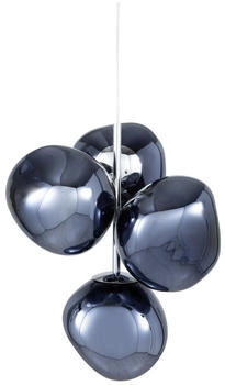 Tom Dixon Melt Mini Pendelleuchte LED 4-flammig rauch (MEC04SM-CEUM4)