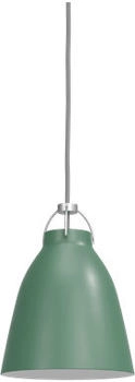 Fritz Hansen Caravaggio Pendelleuchte dunkelgrün/Kabel grau - ø16,5 cm (34000006)