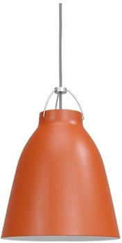 Fritz Hansen Caravaggio Pendelleuchte rot/Kabel grau - ø25,8 cm (34000501)