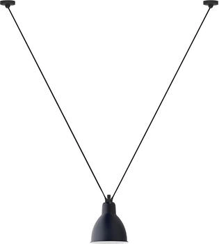 DCW éditions Les Acrobates de Gras No 323 L Pendelleuchte blau (323 L BLUE ROUND)