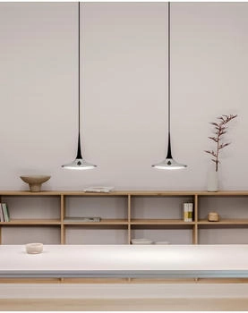 GRAU Falling Leaf Einbaupendelleuchte LED schwarz - 200 cm