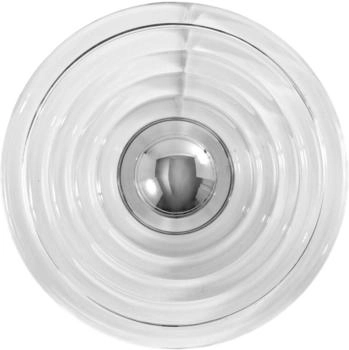 Tom Dixon Press Decken- und Wandleuchte LED transparent - 2.700 K - ø35 cm