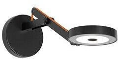 Rotaliana String W0 Wandleuchte DTW Matt Black/Orange (1SRW0W0162ZL0)