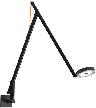Rotaliana String W1 Wandleuchte DTW Matt Black/Orange (1SRW1W0162EL0)