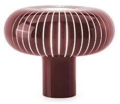 Kartell Tischleuchte Teresa burgunderrot Ø 50 cm PMMA