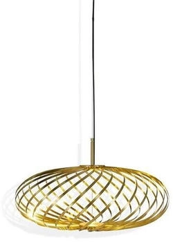Tom Dixon Spring Small Hängelampe Ø 56 cm messing