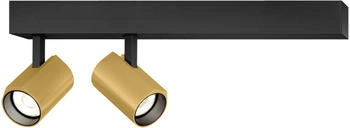 Wever & Ducré Ceno 2.0 Deckenlampe - Schwarz + Gold 2700 Kelvin