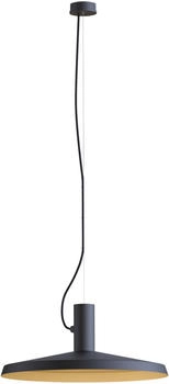 Wever & Ducré ROOMOR CABLE 1.4 PAR16 Pendelleuchte - Schwarz/Gold mit 2,5 Meter Kabel