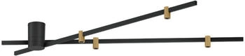 Wever & Ducré Trace Spin 1.0 Deckenleuchte LED schwarz matt/champagner (183264CH3)