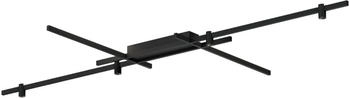 Wever & Ducré Trace Grid 2.0 Deckenleuchte LED schwarz matt/schwarz matt (183464B3)