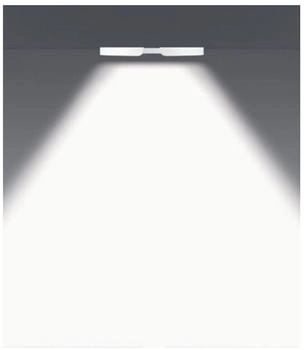 Occhio Mito Soffitto 40 Flat Wide Deckeneinbauleuchte LED silber matt weiß matt