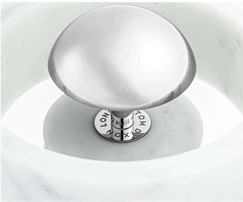 Tom Dixon Stone Akkuleuchte LED marmor/silber