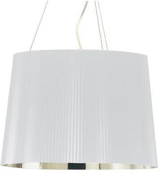 Kartell Gé LED-Hängeleuchte weiß/gold