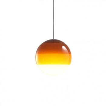 Marset Dipping Light LED-Hängelampe Ø 20 cm orange