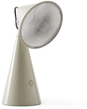 Tom Dixon Pose Portable Akkuleuchte, unregelmäßig, 3W, Kunststoff - 17x25x10 cm - putty (POPO01PUUN) (604)