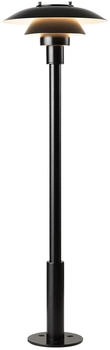Louis Poulsen Wegelampe PH 3-2 1/2, schwarz, 91 cm Edelstahl (5747293366)