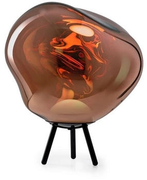 Tom Dixon Melt Portable Large Boden-/Hängeleuchte - bronze, unregelmäßig, 4.5 W, Kunststoff - 50x75x50 cm - kupfer - copper (204) (MESP01CO-PHUN01M1)