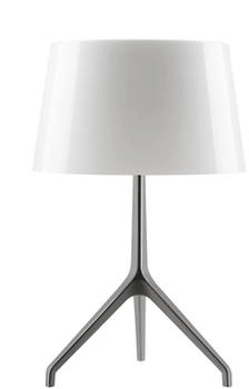 Foscarini Lumiere XXS Tavolo Tischleuchte, Aluminium / grau (FN1910012A_24)