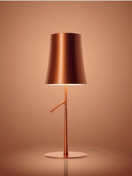 Foscarini Birdie Grande LED Tischleuchte weiß/lackiert/H x Ø 70x25cm/2700K/655lm/CRI>80/mit Touchdimmer weiß H x Ø 70x25cm (FN221001L_10)