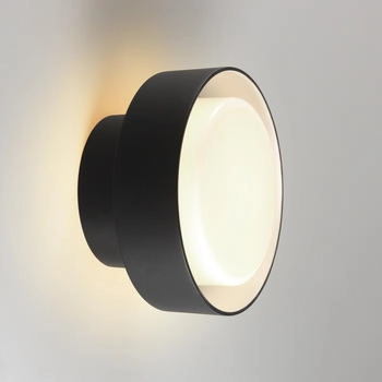 Marset Plaff-on! 16 IP65 LED Wand- / Deckenleuchte schwarz, A628-050