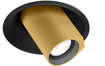 Wever & Ducré Bliek Round 1.0 Teileinbaustrahler LED ohne Betriebsgerät, schwarz/gold - 2.700 K (125361K7) Wever & Ducré Bliek Round 1.0 Teileinbaustrahler LED ohne Betriebsgerät, schwarz/gold - 2.700 K (125361K7)